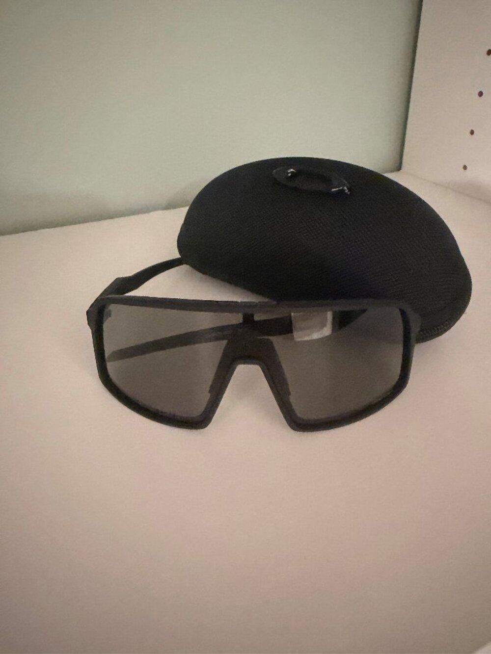 Oakley Sutro Sunglasses- black on black, with Oakley Case